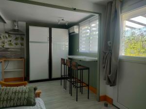 Nid douillet climatisée avec terrasse et vélos