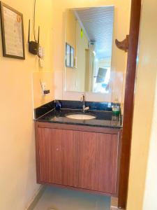 Chalé com ar condicionado e garagem