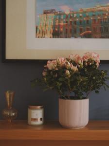 A cosy garden flat in a quiet area close to the city centre