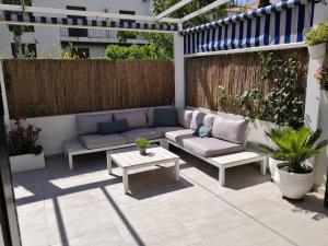 Preciosa casa de lujo con piscina-150m de la playa