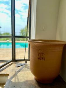 Villas Mas, clim, piscine chauffee, vue, proche Uzes : photos des chambres