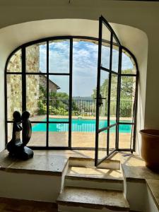 Villas Mas, clim, piscine chauffee, vue, proche Uzes : photos des chambres