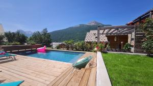 Appartements Chalet SERRE CAMBEOU Piscine&spa : photos des chambres