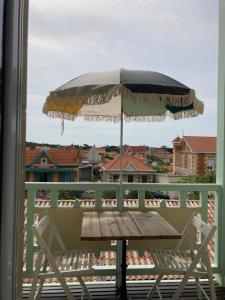 Hotels Hotel Michelet Plage : Chambre Double Deluxe avec Balcon