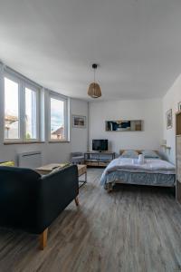 Appartements Le Jean Bapt- Charmant studio a proximite du plan d’eau : photos des chambres