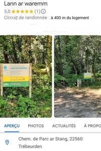 Maisons de vacances Longere Bretonne pres du GR34 : photos des chambres