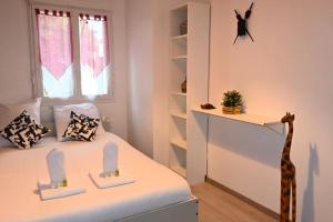 Maisons de vacances Safari-Disneyland 20mn/9voyageurs/4lits/Triplex : photos des chambres