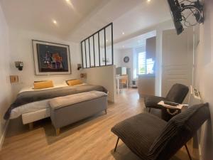 Appartements Il y a de l'amour dans l'air - studio lit king size : photos des chambres