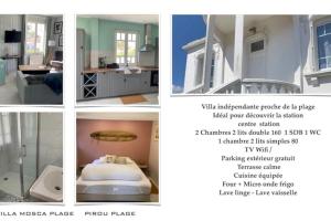 Maisons de vacances Pirou plage La Villa Mosca : photos des chambres