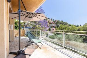 Villas VILLA CRUG HYWEL - VILLEFRANCHE-SUR-MER : photos des chambres