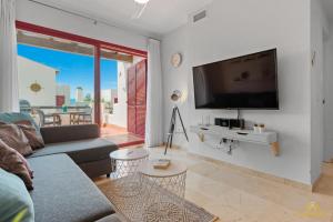 Beautiful penthouse in Casares with rooftop terrace and seaview