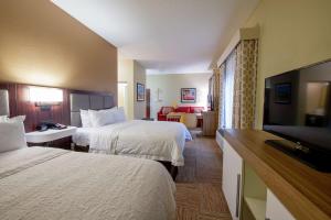 Queen Studio Suite with Two Queen Beds - Non-Smoking room in Hampton Inn and Suites Lafayette