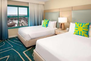 Double Suite with Bay View room in Embassy Suites by Hilton San Diego Bay Downtown