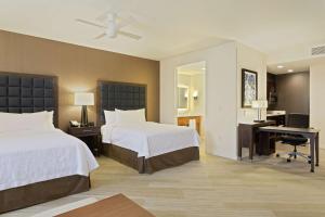 Queen Studio Suite with Two Queen Beds - Non-Smoking room in Homewood Suites by Hilton Richmond-Downtown