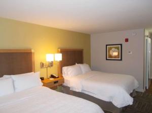 Queen Room with Two Queen Beds - Hearing Access/Non-Smoking room in Hampton Inn Waynesboro