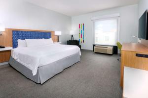 King Room with Roll-In Shower - Mobility and Hearing Access/Non-Smoking room in Hampton Inn Tampa Downtown Channel District