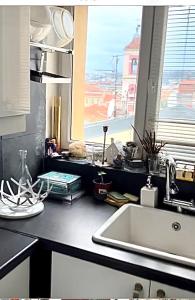 Cosy penthouse old town sea view little terraces Air conditionned