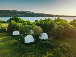Biała Czapla Glamping z balią nad jeziorem czorsztyńskim - Frydman