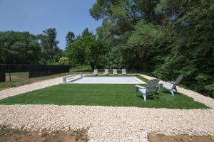 Maisons de vacances Villa Graveyron - Maison avec piscine partagee : photos des chambres