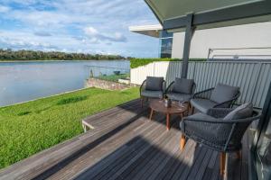 Absolute waterfront beach house