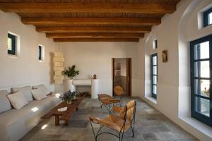 Naousa Villa with pool, garden and view