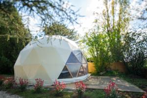 Maisons de vacances Dome avec vue sur Loire proche de Chambord : photos des chambres