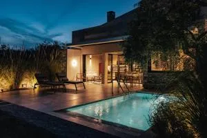 olive blue thassos luxury villas - Thymonia Beach