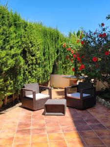DELUXE Studio ATHOS 50 MP Garden patio BENALMADENA Golf & Beach