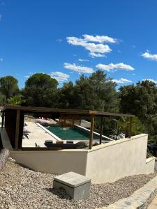 Villas VILLA AVEC PISCINE LA GARRIGUE : photos des chambres