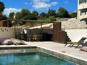 Villas VILLA AVEC PISCINE LA GARRIGUE : photos des chambres