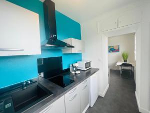 Appartements Le Bleu Azur - Studio pour 2 personnes : photos des chambres