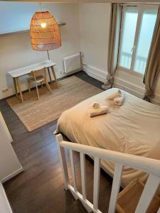 Appartements Superbe appartement avec cheminee : photos des chambres