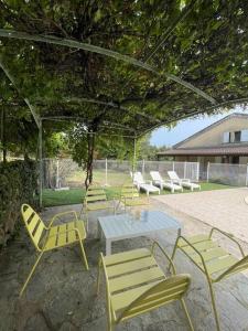 Maisons de vacances Maison avec piscine en Ardeche : Maison 1 Chambre