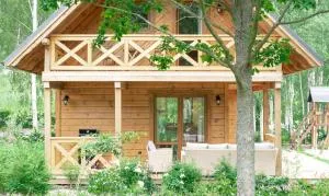 Siedlisko Modrej Czapli. Domki na Kaszubach - Kierzkowo