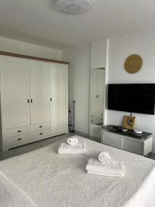 Appartements Studio entre plages et Monaco climatise parking : photos des chambres