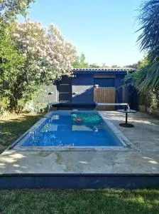 Échoppe bordelaise avec jardin et piscine - 塔朗斯