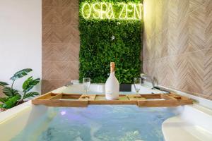 Appartement spa : OSpa Zen Jacuzzi-Sauna-Terrasse