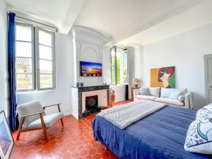 Villas Bien d'exception, clim, jardin, bassin, coeur Uzes : photos des chambres