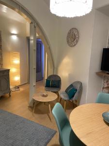 Blue vatican house Rome