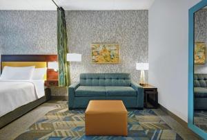 Queen Studio with Two Queen Beds - Non-Smoking room in Home2 Suites By Hilton Lawrenceville Atlanta Sugarloaf Ga