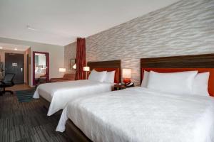 Queen Studio with Two Queen Beds - Non-Smoking room in Home2 Suites By Hilton Kalamazoo Downtown Mi