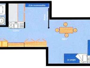 Studio 4 pers, skis aux pieds, proche commerces, animaux admis - FR-1-411-653