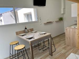 Maisons de vacances Studio independant 4 personnes : photos des chambres