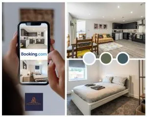 Swan House Apartment 5 - 2 Bed Apartment - Sleeps 6 - Free Parking - Liverpool - close to city centre - By ALL ELITE STAYS - Deysbrook