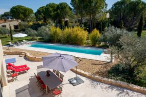 Villas Belle villa contemporaine de 300m2 avec piscine : photos des chambres