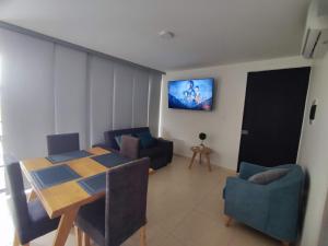 Moderno y confortable apartasol cerca al parque del café!