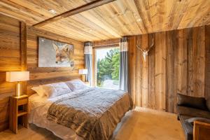 Maisons de vacances Chalet Splendor - Grand Chalet vue montagne : photos des chambres