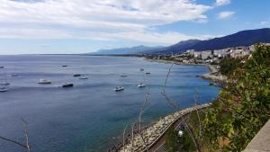 Appartements Appartement de 2 chambres avec vue sur la mer piscine privee et terrasse amenagee a Bastia a 2 km de la plage : photos des chambres
