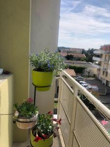 Appartements Appartement balcon, place de parking, centre ville : photos des chambres