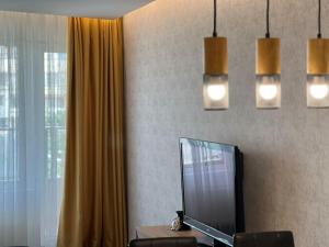 Blue & Gold Stylish Apartment